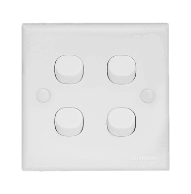CLASSIC 10Amp. 4Gang 2Way Switch