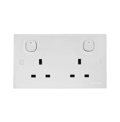 CLASSIC 13Amp. Twin Switched Socket Outlet