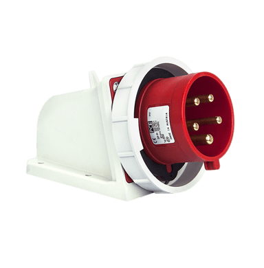 ATLANTIS CEE Series 16Amp. 230V IP67 2P+E Wall Mounted Plug 50/60Hz - 6h