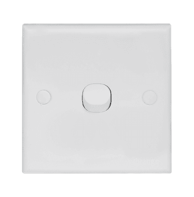 CASABLANCA 10Amp. 1Gang 1Way Switch White