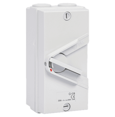 ATLANTIS 56Series 32Amp. 250V IP66 2Pole Isolating Switch