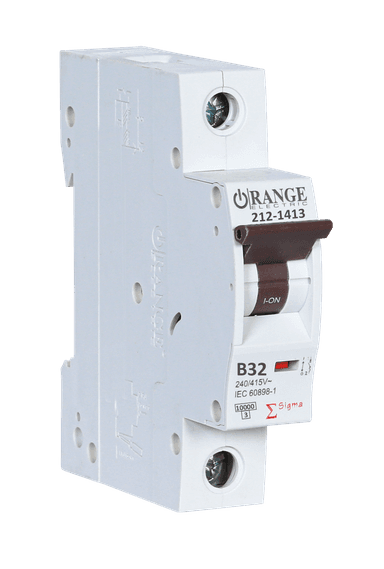 SIGMA 32Amp. 1Pole, Type B, 230/400V, 10kA MCB