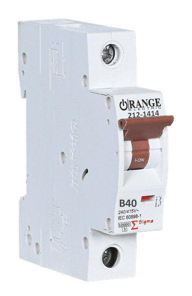 SIGMA 40Amp. 1Pole, Type B, 230/400V, 10kA MCB