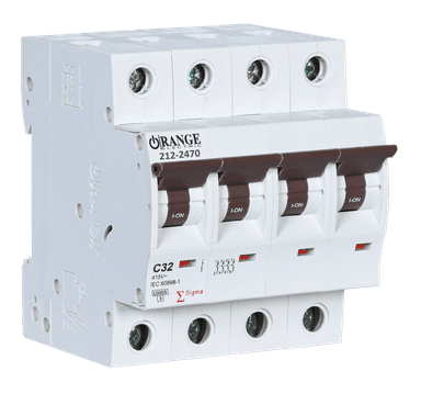 SIGMA 32Amp. 4Pole, Type C, 415V, 10kA MCB