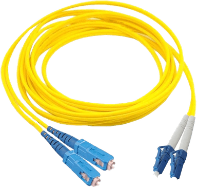 LC-LC Duplex Patch cord MM, OM4, LSZH - 1m